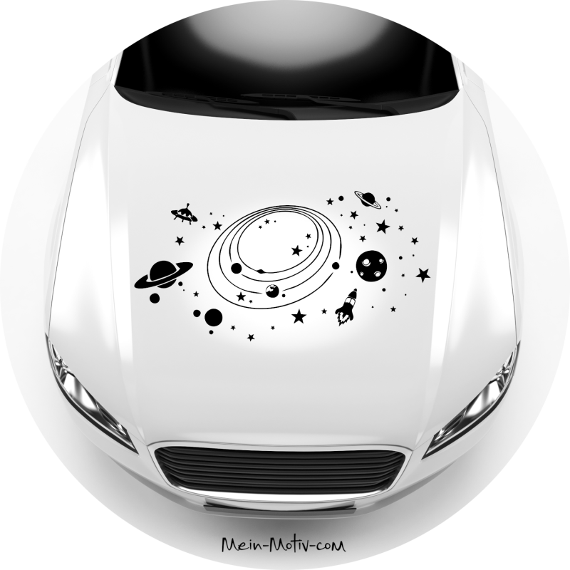 Preview: Aufkleber 46218 Weltall